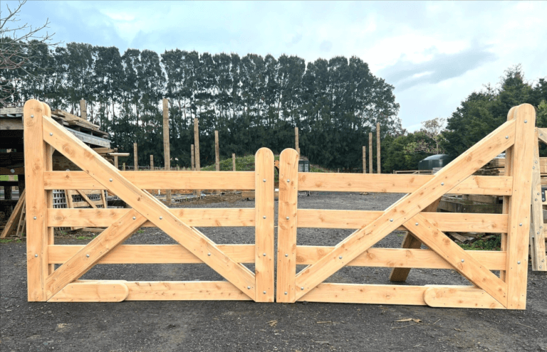 Macrocapa Farm Double Swing Gate