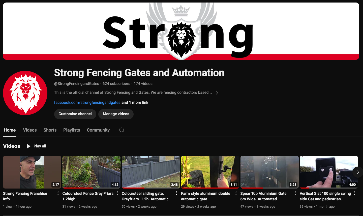 Strong Fencing Franchise