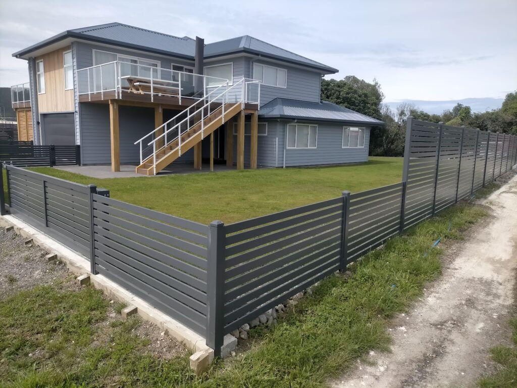 Slat Fencing 65mm Grey friars