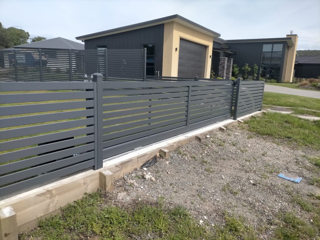 Slat Fencing 65mm Grey friars