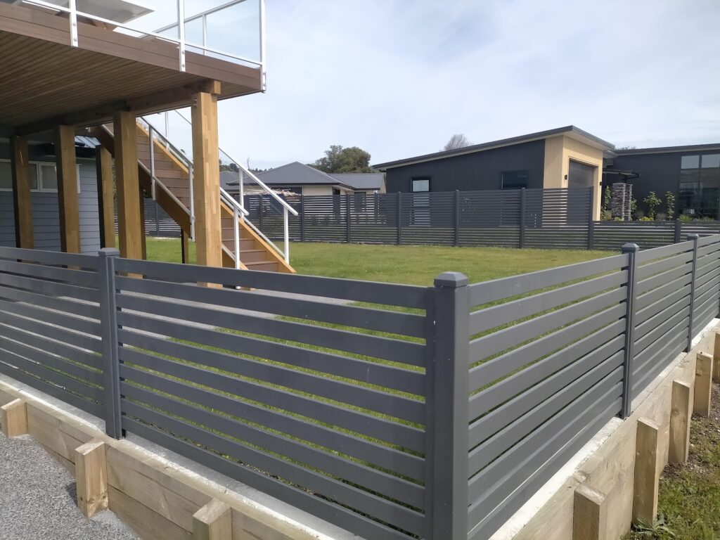 Slat Fencing 65mm Grey friars